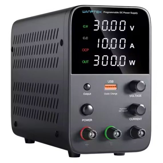 Alimentatore da banco 30V 10A 300W con regolatore di tensione CC USB 18W Alimentatore da banco 30V 10A 300W con regolatore di tensione CC USB 18W